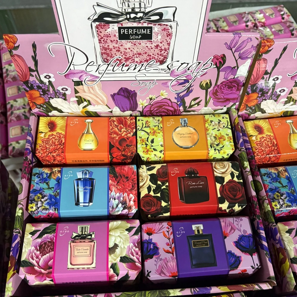 Perfumed Bath Soap - Three-Colour Range