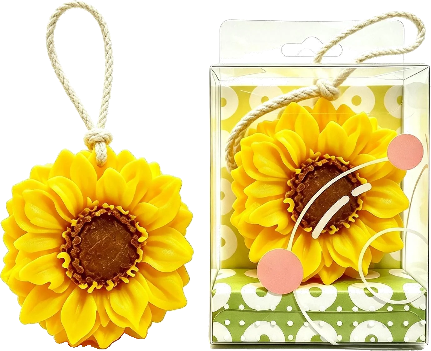 Individual Sunflower Soap